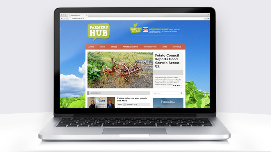 Farmers Hub website